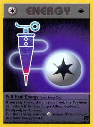 Full Heal Energy 081/82 - Team Rocket 1st Edition