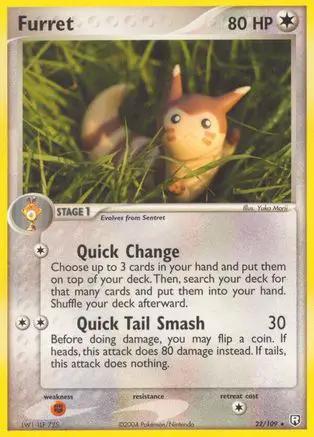Furret 022/109 - Team Rocket Returns
