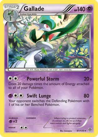 Gallade 061/135 - Plasma Storm Reverse Holofoil