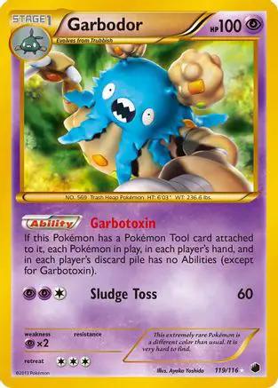 Garbodor (Secret Rare) 119/116 - Plasma Freeze Holofoil