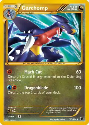 Garchomp (Secret Rare) 120/116 - Plasma Freeze Holofoil