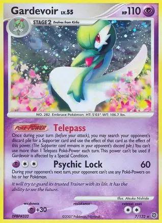 Gardevoir 007/132 - Secret Wonders Reverse Holofoil
