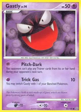 Gastly 062/100 - Stormfront Reverse Holofoil