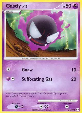 Gastly 064/99 - Arceus Reverse Holofoil