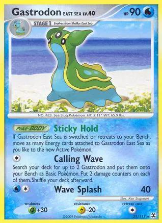 Gastrodon East Sea 021/111 - Rising Rivals Reverse Holofoil