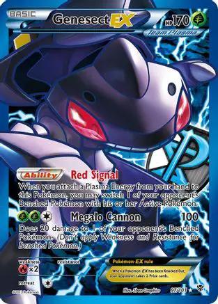 Genesect EX (Team Plasma) (Full Art) 097/101 - Plasma Blast Holofoil