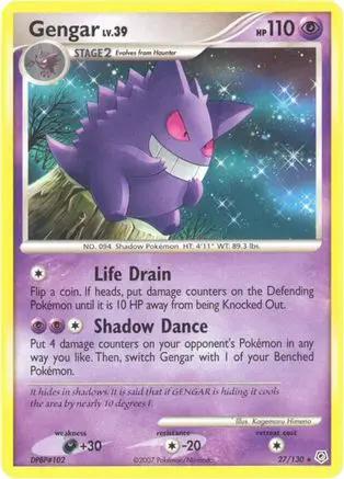 Gengar 027/130 - Diamond and Pearl