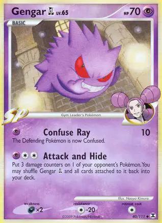 Gengar GL 040/111 - Rising Rivals Reverse Holofoil