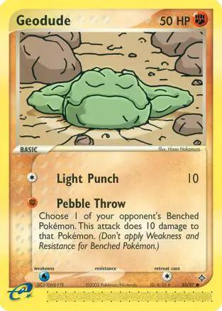 Geodude 055/97 - Dragon Reverse Holofoil