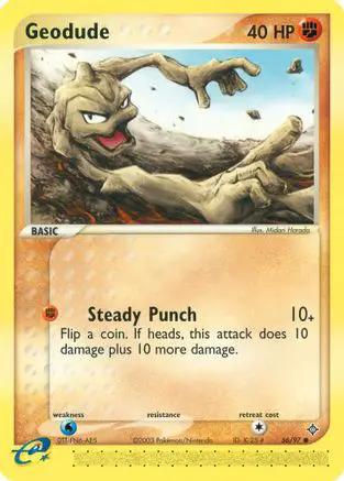 Geodude 056/97 - Dragon Reverse Holofoil