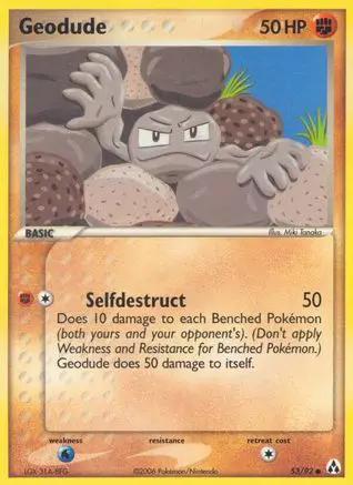 Geodude 053/92 - Legend Maker Reverse Holofoil