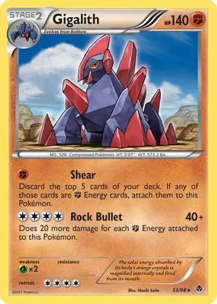 Gigalith 053/98 - Emerging Powers Reverse Holofoil