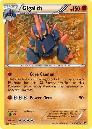 Gigalith 061/101 - Noble Victories Reverse Holofoil