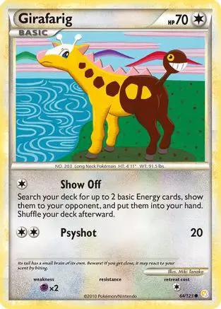 Girafarig 064/123 - HeartGold SoulSilver