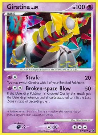Giratina 027/127 - Platinum Reverse Holofoil