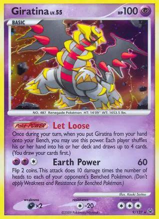 Giratina 009/127 - Platinum Holofoil