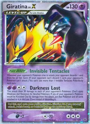 Giratina LV.X 124/127 - Platinum Holofoil