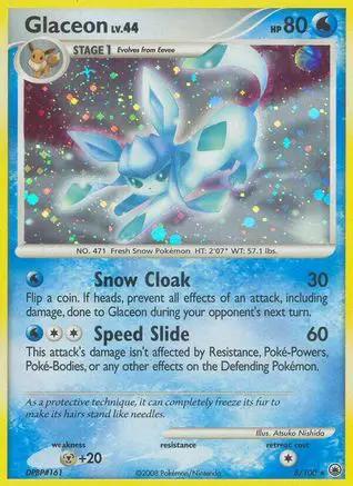 Glaceon 005/100 - Majestic Dawn Reverse Holofoil
