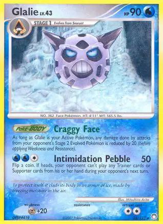 Glalie 025/123 - Mysterious Treasures Reverse Holofoil
