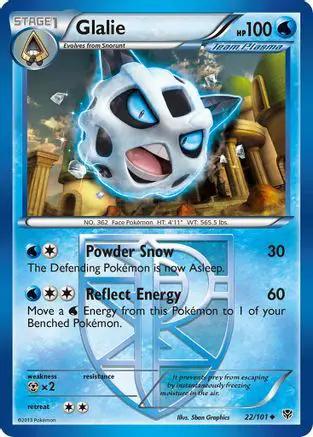 Glalie (Team Plasma) 022/101 - Plasma Blast Reverse Holofoil