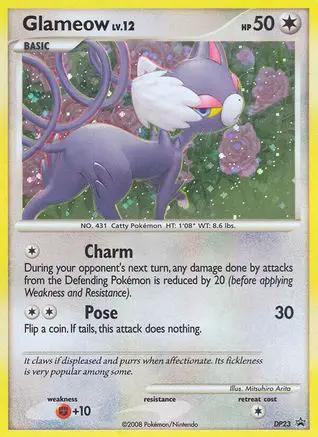 Glameow DP23/56 - Diamond and Pearl Promos Holofoil