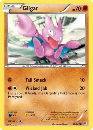 Gligar 080/149 - Boundaries Crossed Reverse Holofoil