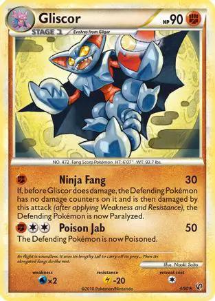 Gliscor 004/90 - Undaunted Reverse Holofoil
