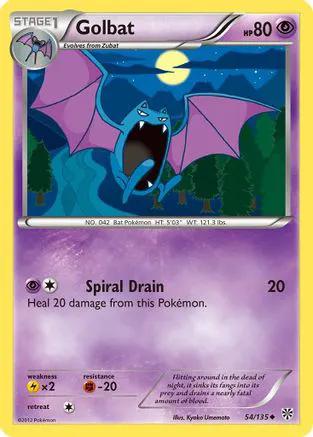 Golbat 054/135 - Plasma Storm Reverse Holofoil