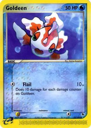 Goldeen 055/109 - Ruby and Sapphire Reverse Holofoil