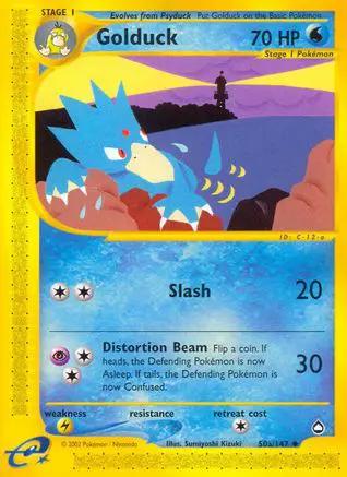 Golduck (a) 050/147 - Aquapolis Reverse Holofoil