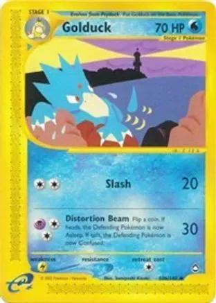 Golduck 50b - Aquapolis Reverse Holofoil