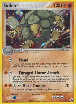 Golem 006/92 - Legend Maker Reverse Holofoil