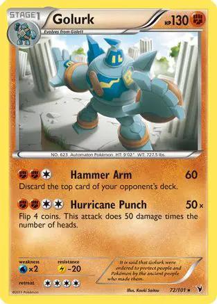 Golurk 072/101 - Noble Victories Reverse Holofoil