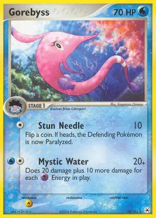 Gorebyss 018/101 - Hidden Legends Reverse Holofoil