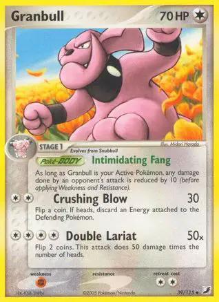 Granbull 039/115 - Unseen Forces Reverse Holofoil