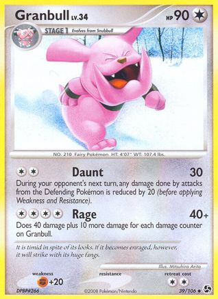 Granbull 039/106 - Great Encounters