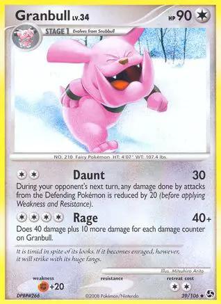 Granbull 039/106 - Great Encounters Reverse Holofoil
