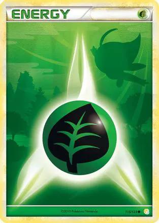 Grass Energy 115/123 - HeartGold SoulSilver