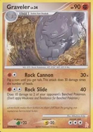 Graveler 002 - DP Trainer Kit Manaphy & Lucario