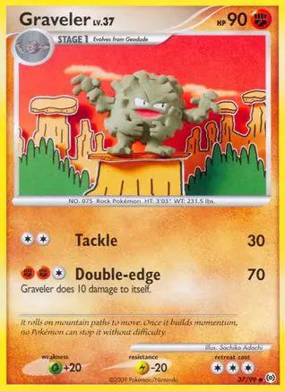 Graveler 037/99 - Arceus Reverse Holofoil