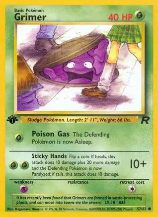 Grimer 057/82 - Team Rocket 1st Edition