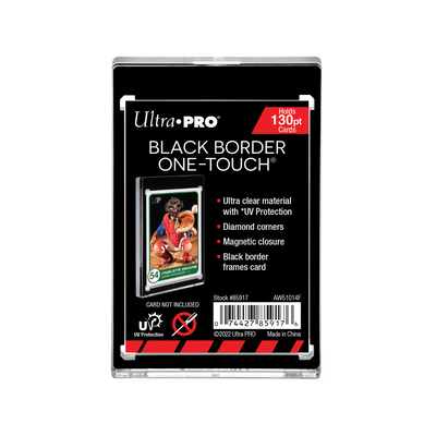 130PT Black Border ONE-TOUCH® Magnetic Holder