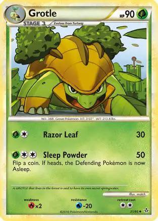 Grotle 031/95 - Unleashed Reverse Holofoil