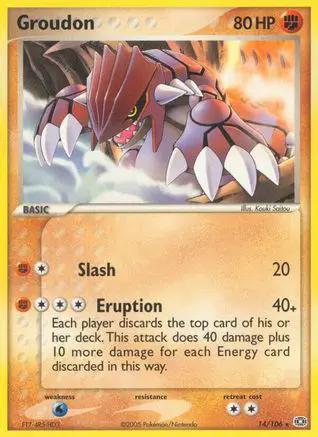 Groudon 014/106 - Emerald