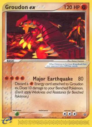 Groudon ex (Nintendo Power Magazine) 002/40 - Nintendo Promos Holofoil