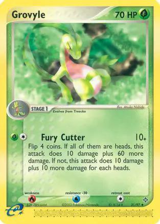 Grovyle 031/97 - Dragon Reverse Holofoil