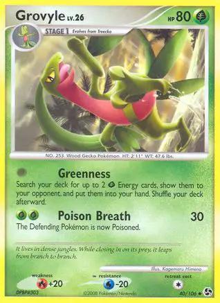 Grovyle 040/106 - Great Encounters