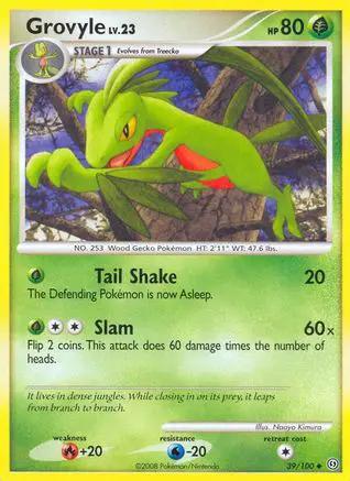 Grovyle 039/100 - Stormfront Reverse Holofoil