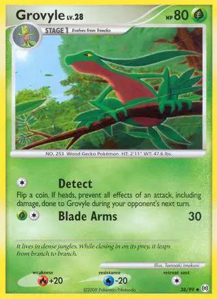 Grovyle 038/99 - Arceus Reverse Holofoil