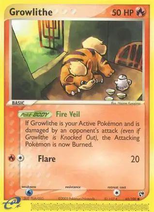 Growlithe 065/100 - Sandstorm